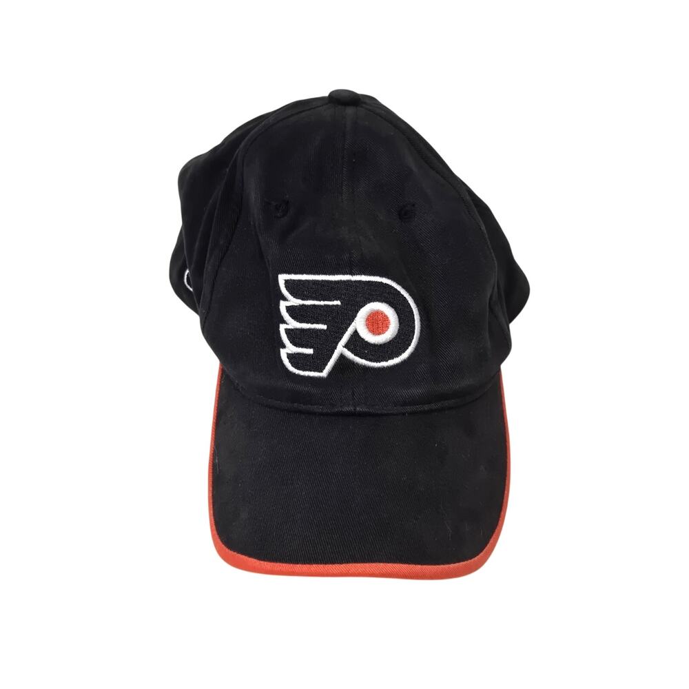 Vintage Philadelphia Flyers Hat Youth Kids Black NHL Drew Pearson
